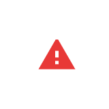 Red warning sign on gray circle background. Temporary defence fencing may require caution.