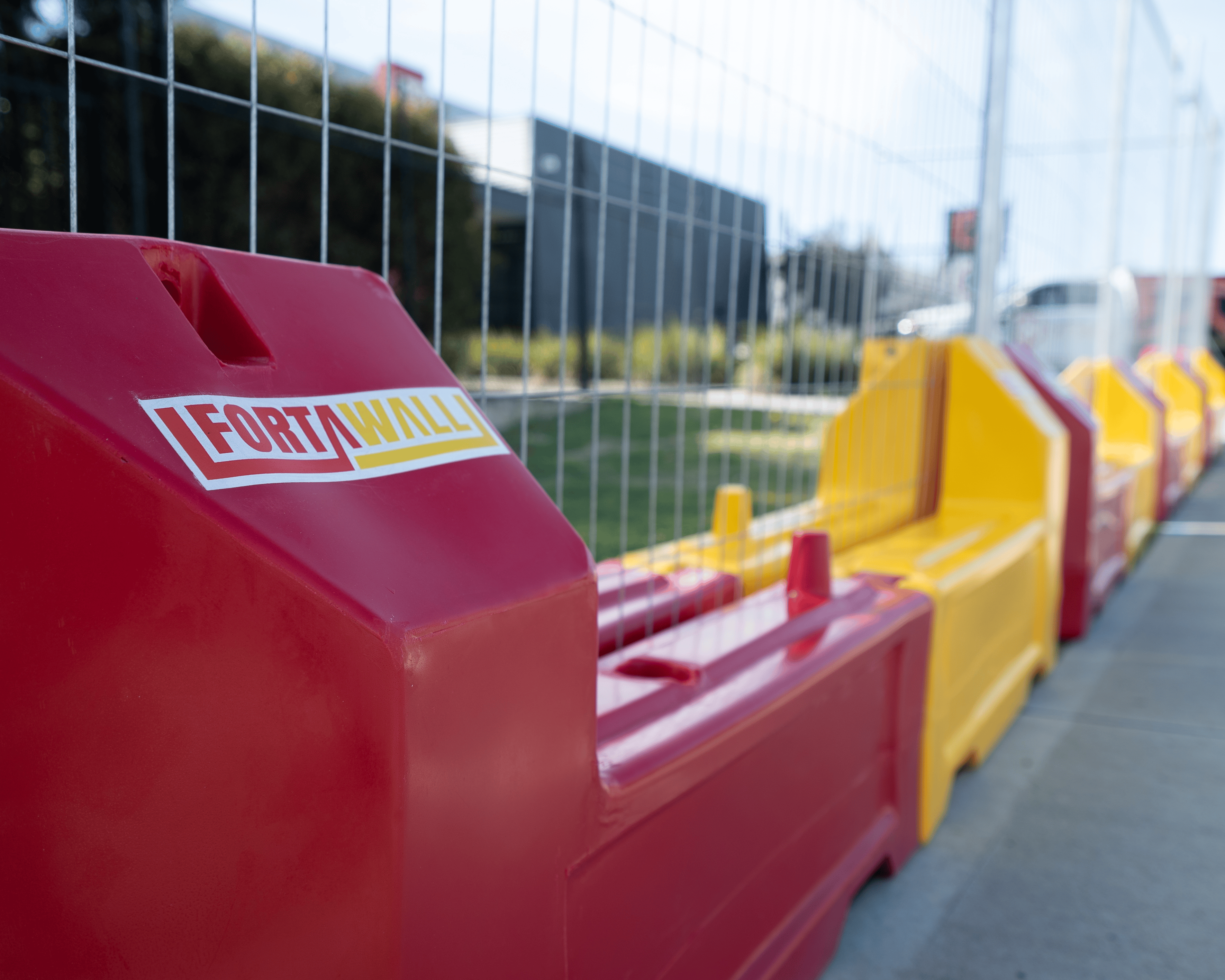 temporary fencing heavy duty base