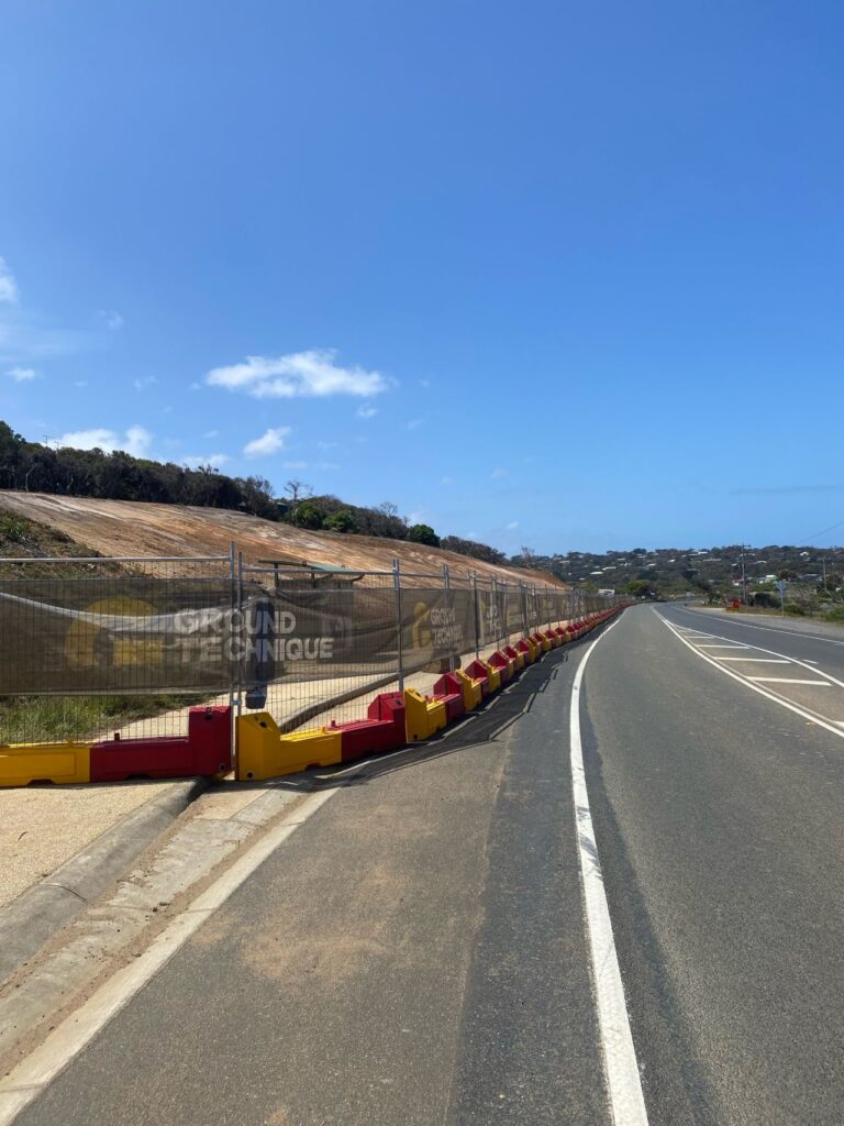 roadside temporary fencing